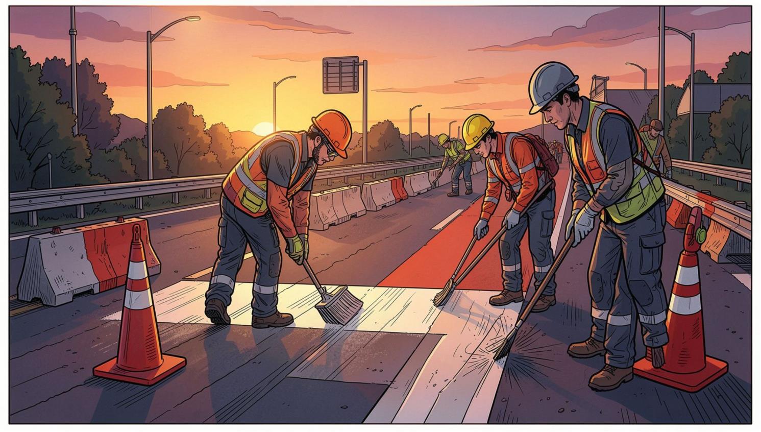 Highway maintenance supplies